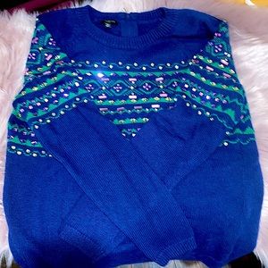 Jeweled sweater
